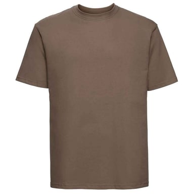 Russell Mens Ringspun Cotton Classic T-Shirt (Mocha)