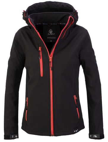 Rock Creek Jacke Schwarz meliert
