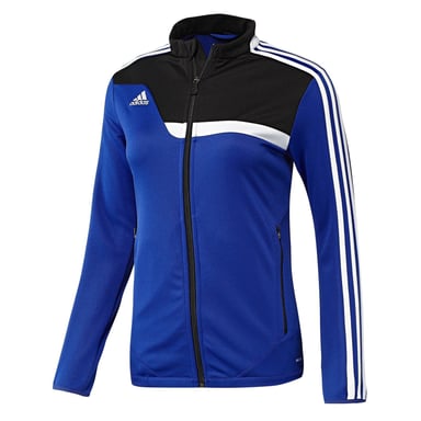 Adidas tiro 13 chaqueta de pista azul para mujer