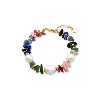 Pulsera Luxenter Kasyo acabado oro 18k