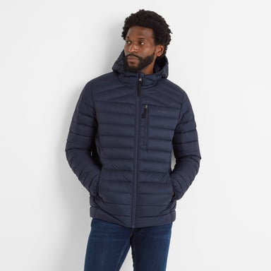 North RDS Mens Hooded Jacket Dark Indigo