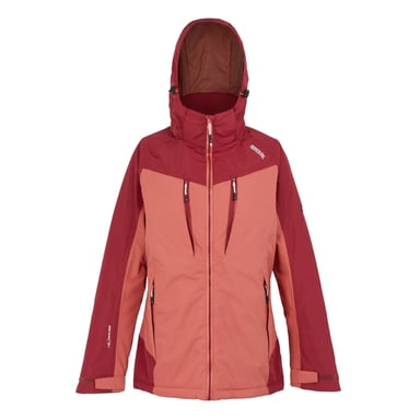 Regatta Womens/Ladies Calderdale II Winter Waterproof Jacket (Mineral Red/Rumba Red)