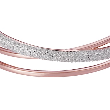 Orphelia Women's 925 Sterling Silver Bracelet - Rose ZA-7408