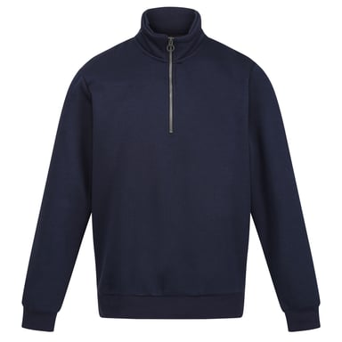 Regatta Mens Pro Quarter Zip Sweatshirt (Navy)