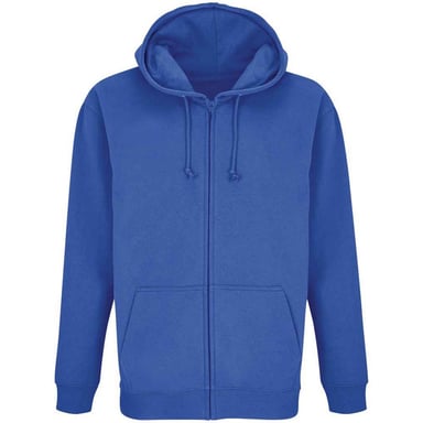SOLS Unisex Adult Carter Full Zip Hoodie (Royal Blue)