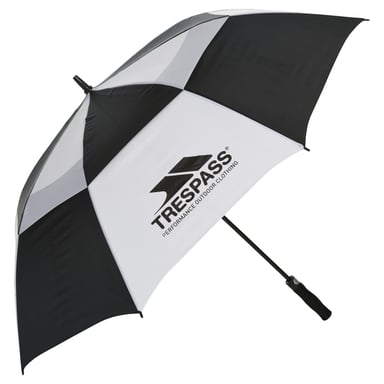 Trespass Catterick Automatic Umbrella (Black/White)
