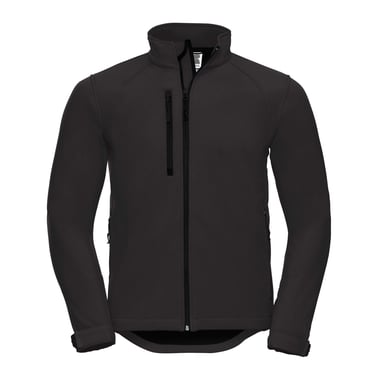 Russell Mens Soft Shell Jacket (Black)