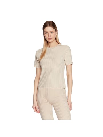 Camiseta de canalé de Calvin Klein para mujer