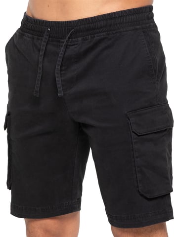 Enzo | Pantalones cortos cargo para hombre - negro