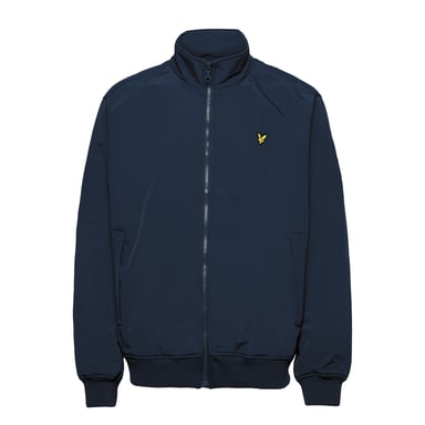 Chaqueta azul marino con cuello alzado y forro polar de Lyle & Scott