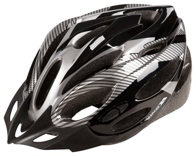Trespass Adults Unisex Crankster Cycling Helmet (Black X)