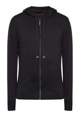 Mo Hooded jacket Men black