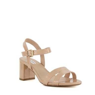 Dune Ladies WF MERISA Wide-Fit Block-Heel Sandals Wf Merisa