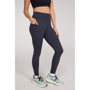 Mountain Warehouse Womens/Ladies Blackout High Waist Leggings (Dark Grey)