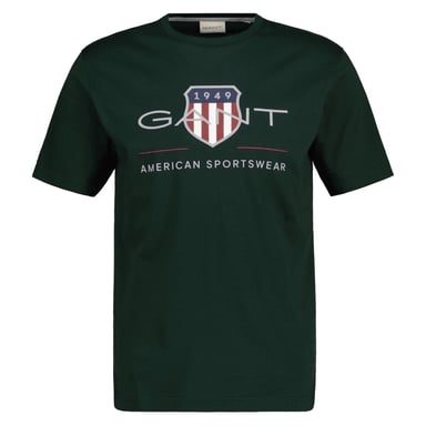GANT Mens Regular Fit Short Sleeve Archive Shield T-Shirt