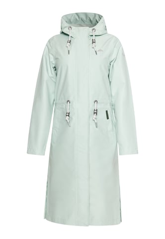 Schmuddelwedda raincoat women pastel mint
