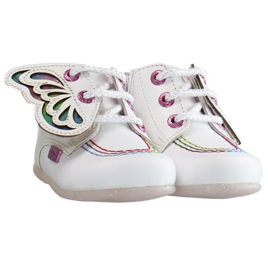 Botas Kickers Hi Faires Niños Blancas