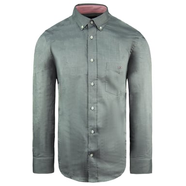 Camisa gris regular para hombre de Eden Park Paris