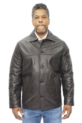 Chaqueta de piel de vacuno para hombre - Mendoza