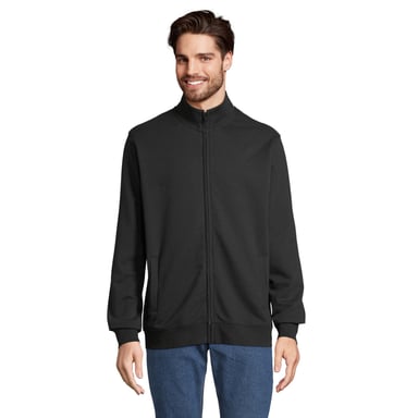 SOLS Unisex Adult Cooper Full Zip Jacket (Black)