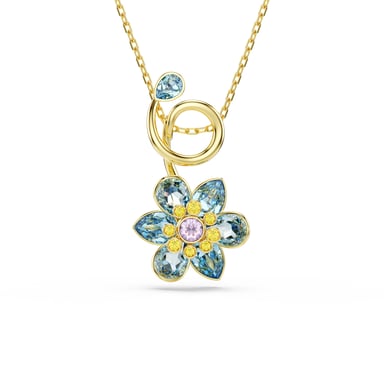 Swarovski 'Idyllia F Florere' Women's Gold Plated Metal Necklace - Gold 5709029