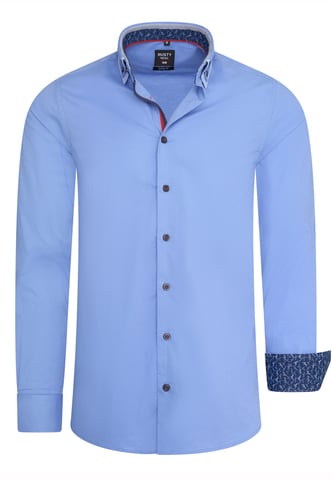 Rusty Neal Overhemd Regular Fit Azul