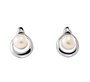 Orphelia 'Mathilde' Women's 925 Sterling Silver Stud Earrings - Silver ZO-7510
