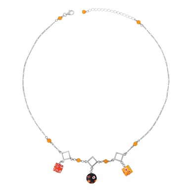 Orphelia Women's 925 Sterling Silver Necklace - Silver ZK-2584