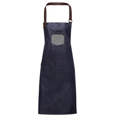 Premier Division Bibbed Apron (Indigo Denim)