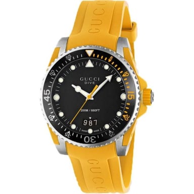 Gucci YA136319 Black Dial Men's Watch