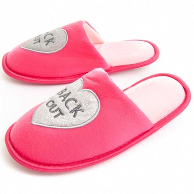 Northome Zapatilla De Casa Jannet En Rosa