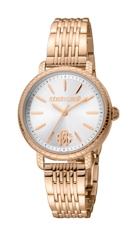 RC5L034M0065 Reloj de Cuarzo para Mujer Roberto Cavalli de Acero Inoxidable Plata 5 ATM 32 mm