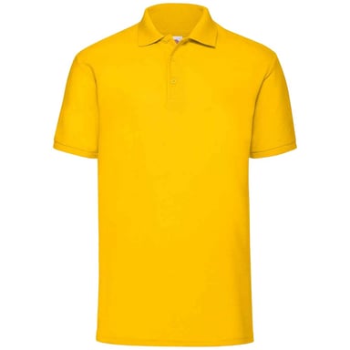 Fruit of the Loom Mens 65/35 Polo Shirt (Sunflower)