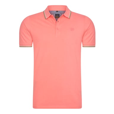 Mario Russo Polo SS Tipped Polo Edward Rosa