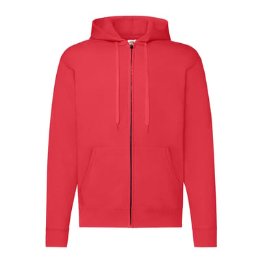 Fruit of the Loom Unisex Adult Classic Hoodie (Red)