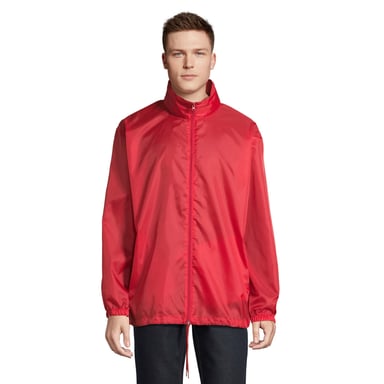 SOLS Unisex Adult Shift Windbreaker (Red)