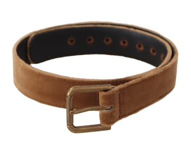 Cinturon Con Hebilla De Metal Con Logotipo Vintage