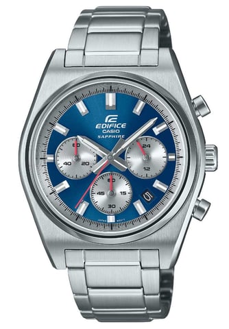 Casio Edifice Men's Silver Watch EFB-730D-2AVUEF