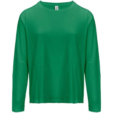 SOLS Womens/Ladies Monarch Long-Sleeved T-Shirt (Kelly Green)