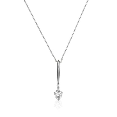 Orphelia Women's 925 Sterling Silver Chain with Pendant - Silver ZH-4769