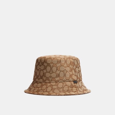 Signature C Jacquard Bucket Hat