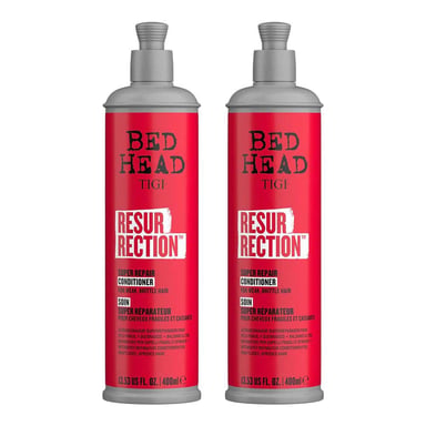Tigi Resurrection Repair Damaged Hair Conditioner 400ml, 2pk