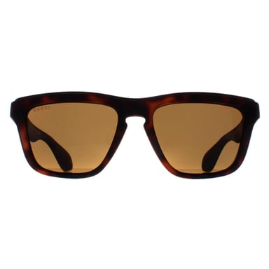 Gucci Rectángulo Unisex Habana Marrón GG1571S