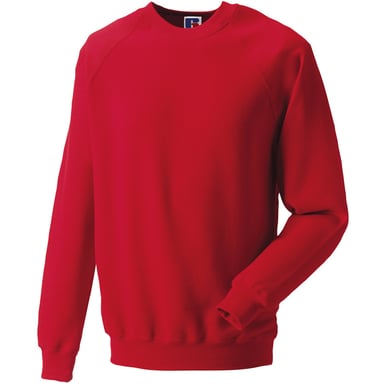 Russell Mens Spotshield Raglan Sweatshirt (Classic Red)