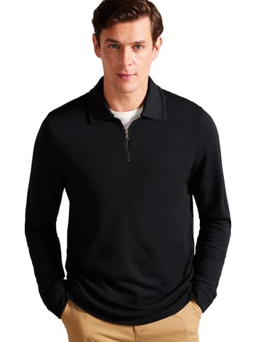 Ted Baker Polo de manga larga para hombre - Karpol