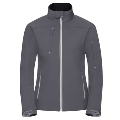 Russell Womens/Ladies Bionic Soft Shell Jacket (Iron Grey)