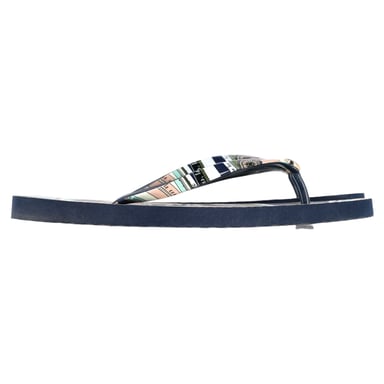 Tory Burch Printed Flip Flops in Multicolor Rubber