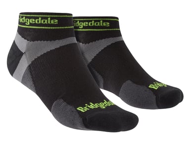 Bridgedale - Calcetines Bajos Ultraligeros Merino para Hombre - Negro