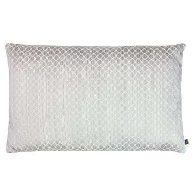 Cojín de poliéster relleno de gema de Prestigious Textiles, poliéster, cromo