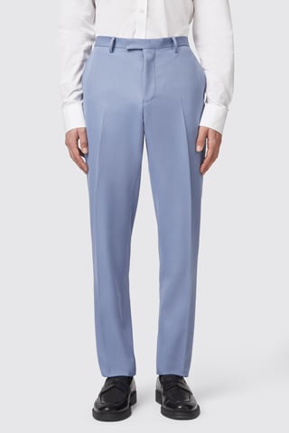 Buscot Slim Fit Blue Trousers